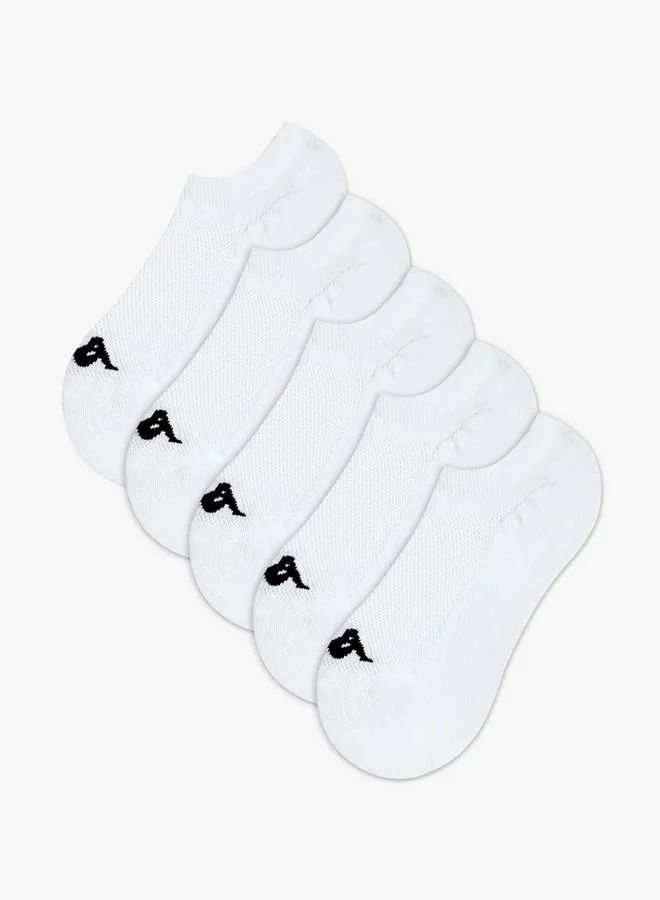 Kappa Pack Of 5 Invisible Cotton Socks